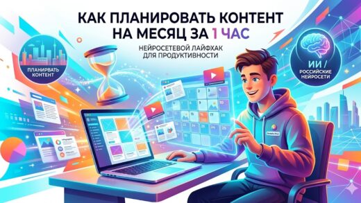 Планировать контент на месяц за 1 час