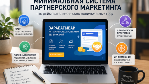Как заработать на партнерках без вложений в 2026 году? Разрушаем мифы о сложных сервисах!